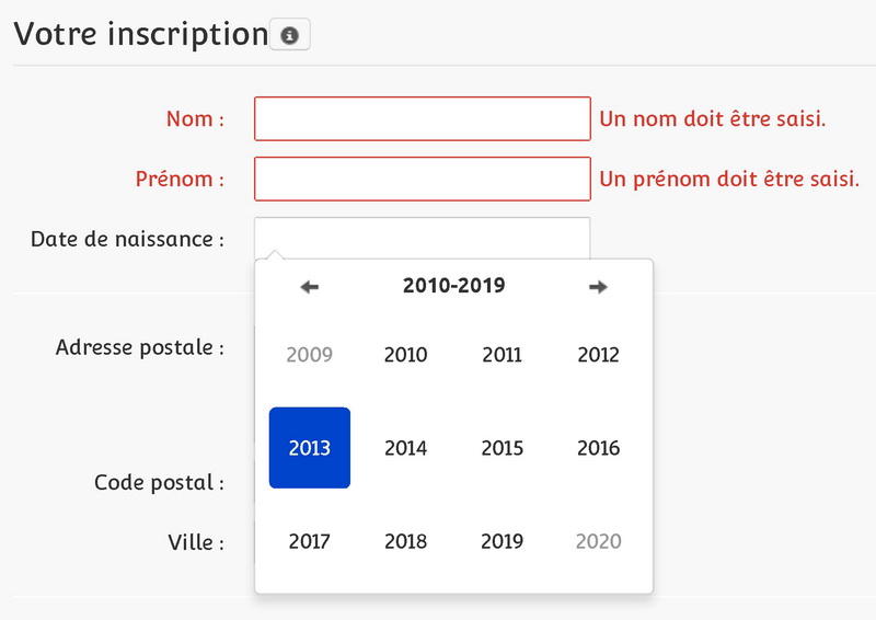 Inscription