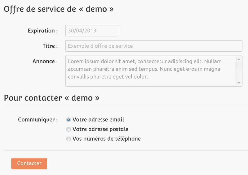 Contact
